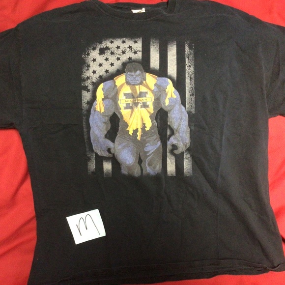 MICHIGAN Wolverines football tshirt - Picture 1 of 1